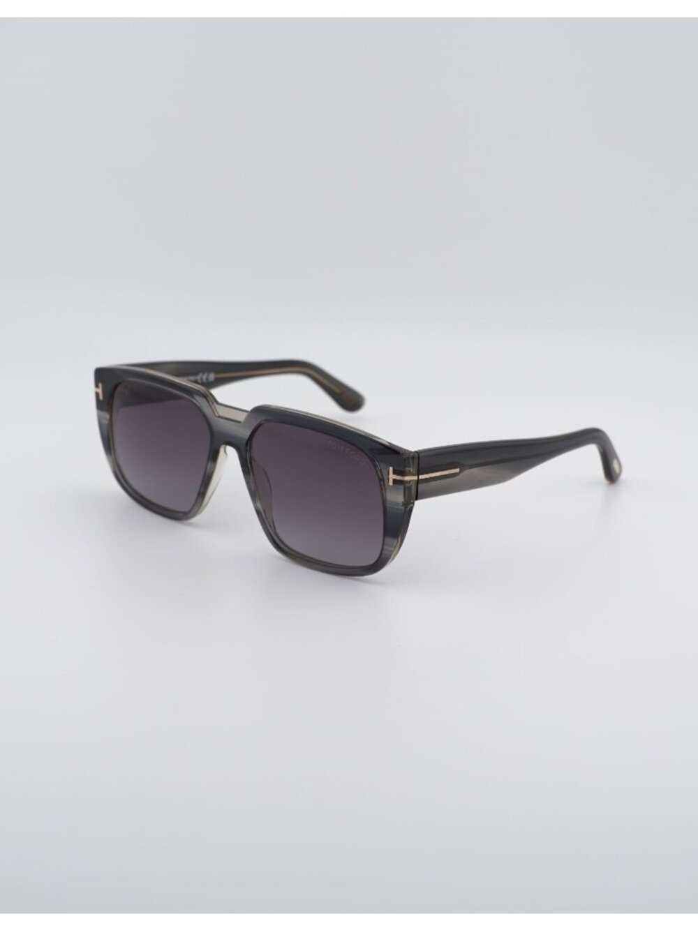 Tom Ford Oliver-02 FT1025 56F Sunglasses Havana Square Frame, Brown Lenses